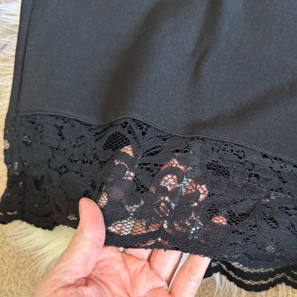 Y2K Express Strappy Black Lace Cutout Bodycon Dress 0 - Picture 5 of 11